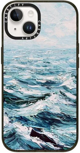 Vista 226 de CASETiFY Impact - Funda para iPhone 13 [Probada contra caídas de grado militar 4X / Protección contra caídas de 8.2 pies / Compatible con Magsafe]