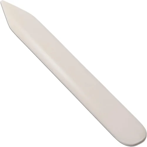 VENCINK Herramienta de manualidades, para reborde de papel, plegable, hueso original, para bricolaje, piel, lustre, encuadernación, tarjetas y papel.