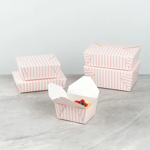 Vista 173 de Restaurantware Bio Tek - Cajas para llevar de 30 onzas, 200 loncheras para llevar, cierre de tabulación, resistentes al calor, desechables, de papel