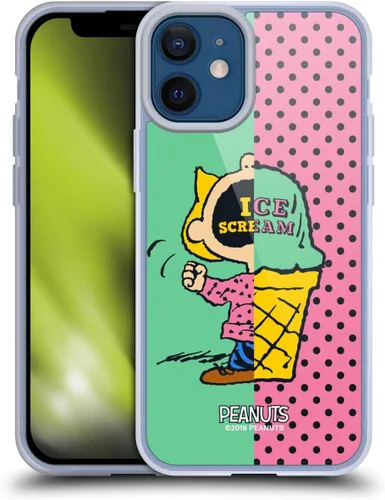 Vista 76 de Head Case Designs Officially Licensed Peanuts Charlie & Woodstock Nap Halfs and Laughs Gel Case [Military Grade Protection] Compatible with Apple