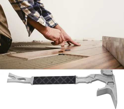 Vista 9 de Herramienta de demolición, herramienta de demolición multifunción, martillo, extractor de uñas, cincel, barra de palanca de acero al manganeso