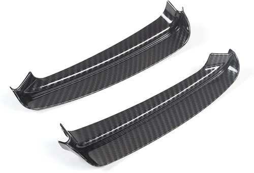 Vista 5 de Daeiclru Espejo retrovisor lateral de automóvil, ajuste de cejas de lluvia compatible con Chevrolet Corvette C8 2020-2023, visera de espejo lateral