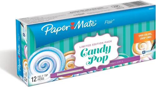 Vista 23 de Paper Mate - Bolígrafos de punta de fieltro, punta media (0.7 mm)