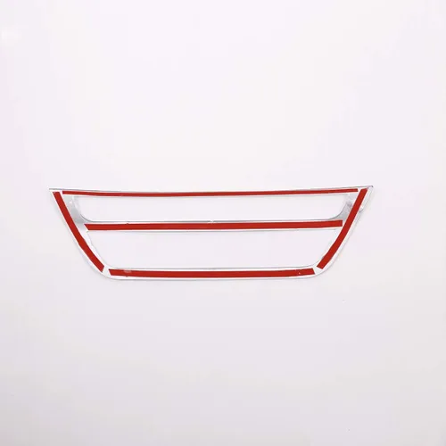 Vista 7 de YIWANG Marco de decoración de consola central de automóvil ABS cromado para BMW X3 G01 X4 G02 2018-2020 Accesorios de automóvil (plata)