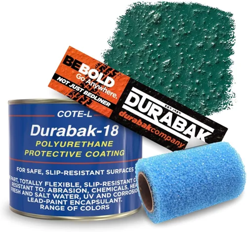 Vista 19 de Durabak - Kit de forro para cajuela de camión, de 18 galones, texturado, revestimiento enrollable Capa personalizada para forro de cajuela