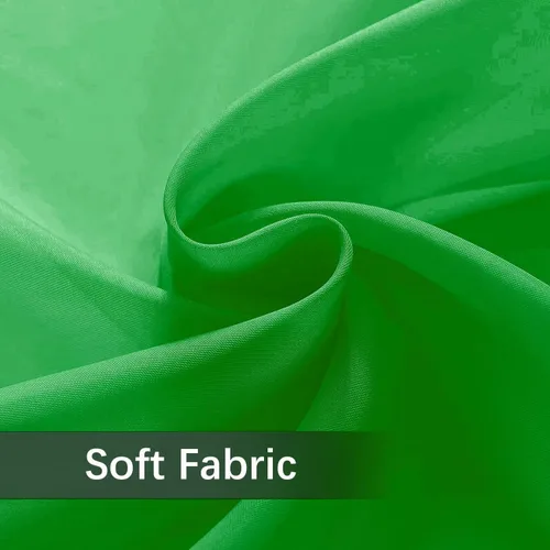 Vista 16 de SpaceDresser Cortinas traslúcidas impermeables para patio y exteriores – 2 paneles de cortina transparente con bolsillo para barra para sala