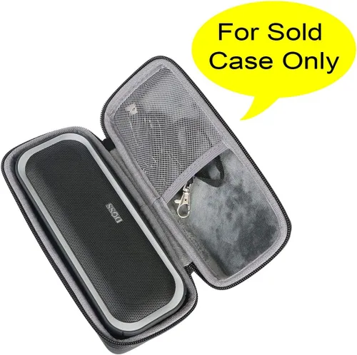 Vista 2 de co2CREA Estuche de viaje duro de repuesto para DOSS SoundBox Pro Altavoz Bluetooth inalámbrico portátil (negro)