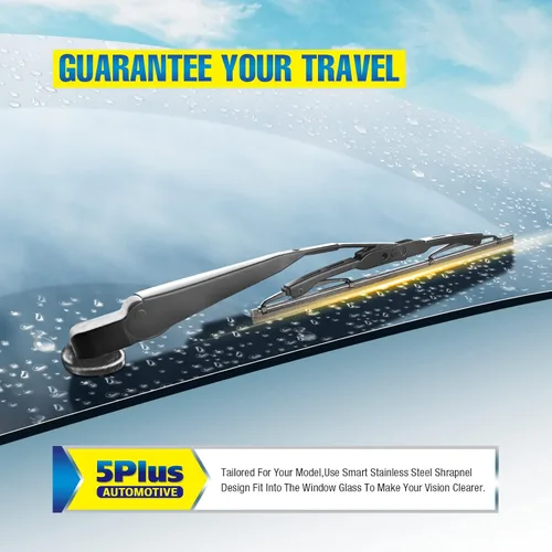 Vista 4 de Escobilla limpiaparabrisas trasera de repuesto genérica de 11 pulgadas para JEEP Liberty 2012-2008 /GMC 2018-2013 /Cadillac XT5 2021-2017 SRX