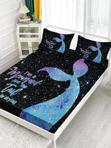 Vista 21 de Juego de sábanas de 4 piezas ajustadas y planas para niñas, estampado de mariposas y flores rosas con 1 + 2 fundas de almohada para cama individual