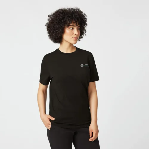 Vista 5 de Mercedes AMG Petronas Formula One Team - Official Formula 1 Merchandise - Small Logo T-Shirt - Black - XXS