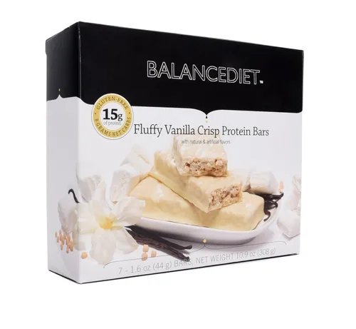 Vista 7 de BalanceDiet™ Barra de proteínas 0.53 oz de proteína Bajo en carbohidratos Caja de 7 barras (nuez de caramelo)