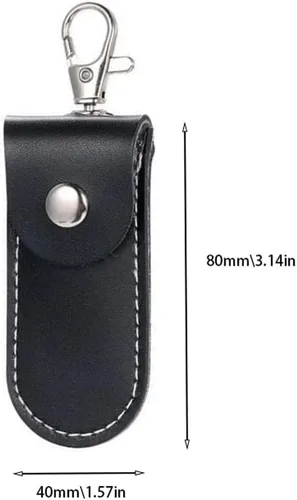 Vista 6 de 3 unids USB stick titular memoria stick caso unidad flash caso USB almacenamiento USB unidad flash USB titular USB para proteger su unidad flash USB