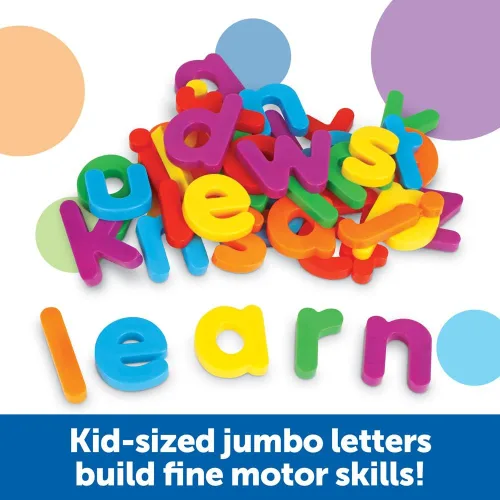 Vista 7 de Learning Resources Juego de letras mayúsculas y minúsculas magnéticas (80 piezas)