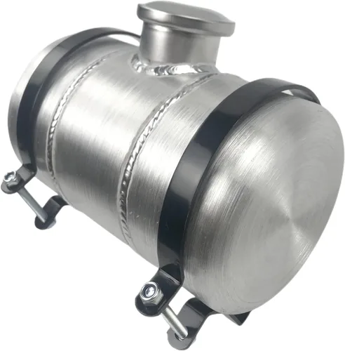 Vista 11 de JSD 3/4 Galón en total 15,2 cm x 20,3 cm Tanque de combustible de aluminio redondo pequeño para celda de combustible girada + Soporte de llenado