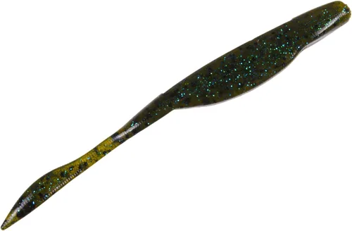 Vista 8 de Strike King KVD Perfect Plastics - Señuelo de pesca con sábalo de cafeína, cebo de plástico suave, cola de burbujas única rellena de aire, sal