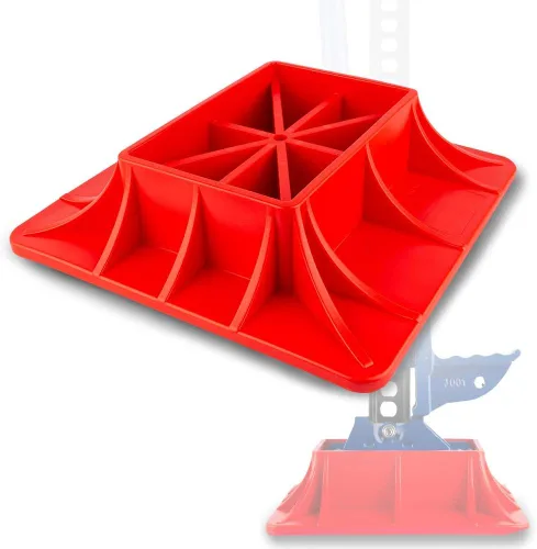 X-BULL Base para gato Hi Lift Todo Terreno para gato Hi Lift, Elevación todo terreno de servicio pesado, Plataforma de polipropileno (PP) para