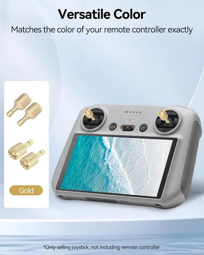 Vista 4 de LKTOP 2 Pares de Palancas de Control Remoto Mini 3/Mini 3 Pro/Mini 4 Pro/Air 3/Air 2S/Mavic 3/Mavic 3 Pro/Mavic 3 Classic para DJI 𝗥𝗖/𝗥𝗖𝟮 Joystick