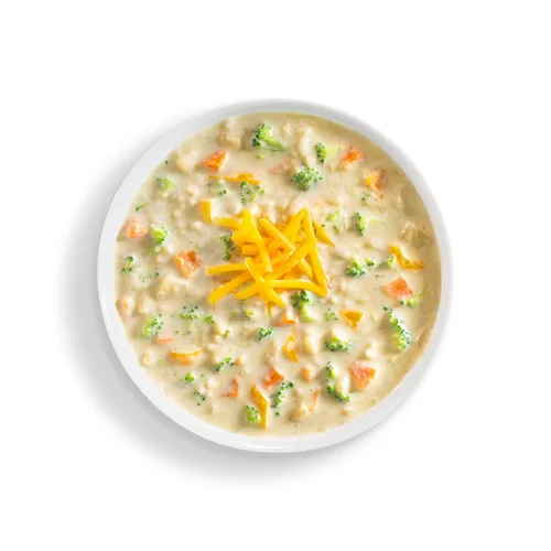 Vista 3 de Anderson House Frontier Soups Paquete variado: (1) sopa de maíz Illinois Prairie, 7 onzas y (1) queso cheddar de brócoli Virginia Blue Ridge, 5 onzas