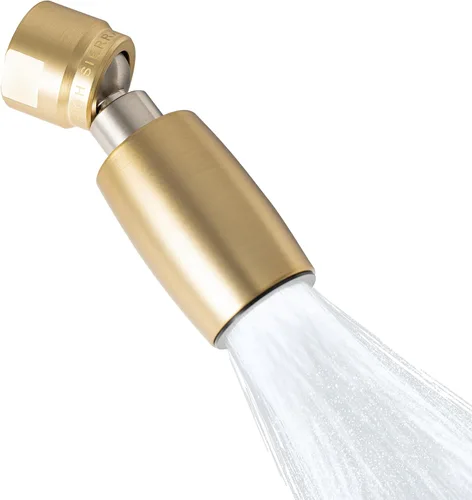 High Sierra Showerheads® - CLASSIC™ - Cabezal de ducha de flujo ultra bajo galardonado de metal sólido de 1.25 GPM, boquilla patentada que nunca se
