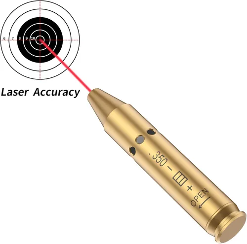 Vista 4 de Tipfun . 350 LGND (9 × 1.693 in) Bore Sight Laser Sight Red Dot Boresighter