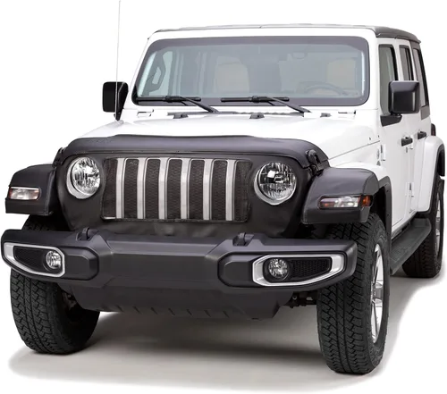 Vista 6 de Covercraft LeBra - Cubierta frontal personalizada Compatible con Ford Fusion 2010-2012 Negro, 2 piezas