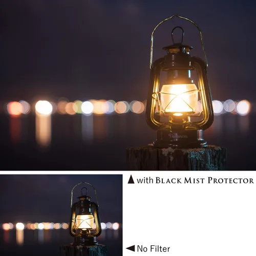 Vista 7 de Kenko Protector de lente y filtro de efecto suave, protector de niebla negra φ49mm, multicoted, 0.25 efecto suave, para esa escena cinematográfica