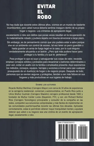 Vista 2 de Evitar El Robo Consejos de Seguridad para el Hogar y Empresas Familiares CÓMO IMPLEMENTAR TU PLAN DE PROTECCIÓN DEL HOGAR O NEGOCIO PROPIO