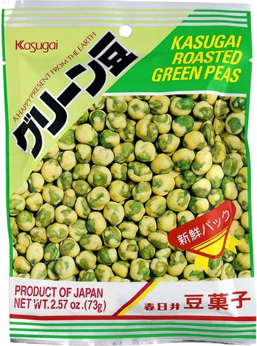 Vista 3 de Kasugai Green Peas 2.57oz (paquete de 4)