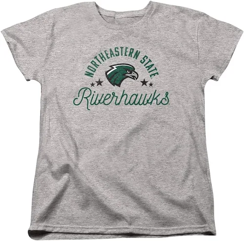 Vista 360 de LOGOVISION Colección oficial de camisetas para mujer con diseño de mascota universitaria