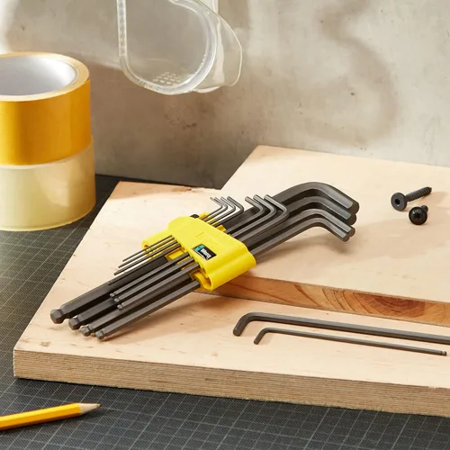 Vista 12 de WERA 05021728001 950/13 Hex-Plus Imperial 1 L-Key Set, Imperial, BlackLaser, 13 Piezas