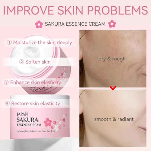 Vista 4 de Set de Cuidado de la Piel Sakura para Niñas Adolescentes - Set de Cuidado de la Piel - Cuidado de la Piel para Adolescentes de 10-12 Años Hidratante