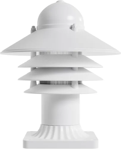 Vista 12 de KastLite Lámpara náutica para exteriores para pasarela – Linterna costera no metálica resistente al óxido e impermeable – Se adapta a postes de 3