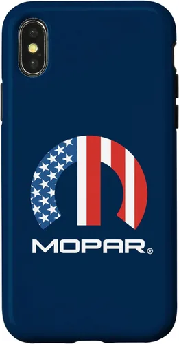 Vista 5 de Funda con logotipo de la bandera estadounidense Mopar para iPhone 16