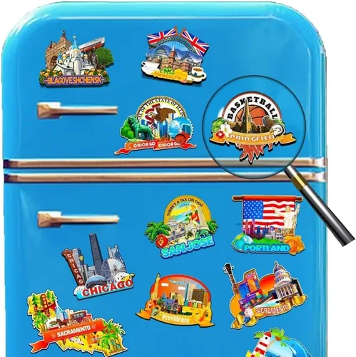 Vista 4 de Durango - Imán de madera para nevera, diseño de México, 3D, recuerdos coleccionables, decoración hecha a mano, 2036