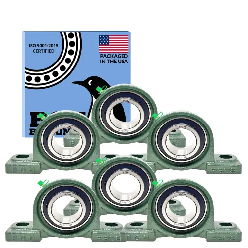 Vista 30 de PGN UCP210-32 - Cojinetes de bloque de almohada, 4 rodamientos de acero cromado con diámetro de 2 pulgadas, autoalineación