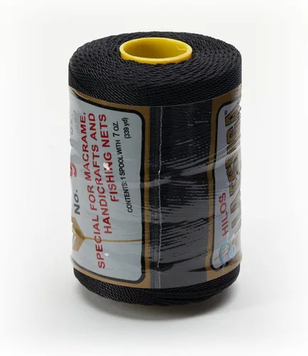 Vista 52 de N° 9 - 100% Cordón de Hilo de Nylon Omega para Tejer y Crochet - 01 Blanco