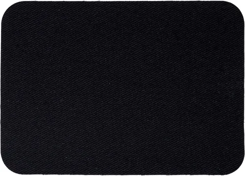 Vista 2 de Johnson & Smith Parches para planchar – Parche de 14 piezas para reparación de ropa, pantalones – Parches adhesivos de tela en 2 formas – Fácil