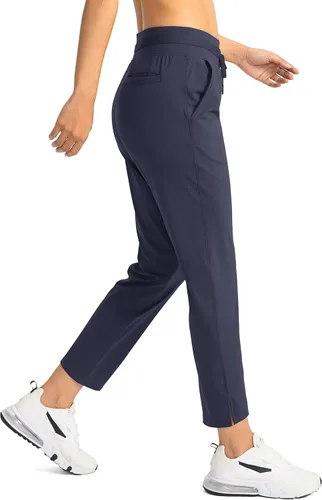 Vista 2 de Soothfeel Pantalones de golf para mujer con 4 bolsillos, elásticos 78, pantalones deportivos de trabajo para mujer