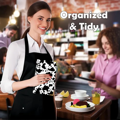 Vista 8 de Diseña tu propio libro de mesera, personaliza libros de servidor para mesera de 20 x 13 cm (8 x 5 pulgadas), cartera de servidor con bolsillo