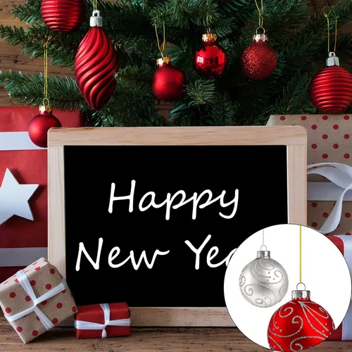 Vista 4 de Shappy 1000 piezas de ganchos para adornos de Navidad, perchas para adornos con cordón precortado, fácil de bloquear con cuerdas precortadas