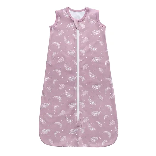 Vista 13 de Owlivia Manta Portátil de Algodón Orgánico para Bebé 0.5 TOG - Saco de Dormir Ligero con Cremallera de 2 Vías, Saco de Dormir de Transición Swaddle