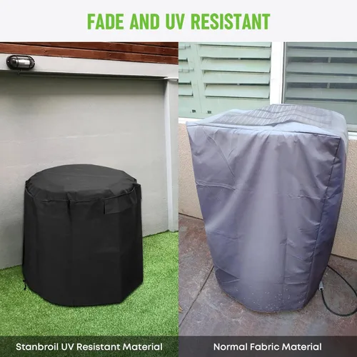 Vista 4 de Stanbroil Funda para freidora de pavo sin aceite Char-Broil The Big Easy, cubierta resistente impermeable para ahumador tipo domo