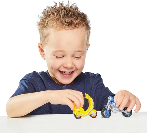 Vista 3 de Ricky Zoom Loop & Scootio - Juguetes de motocicleta (juego de 2), multicolor