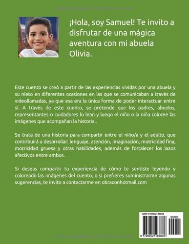 Vista 2 de Cuento Infantil para colorear Las Aventuras de Samuel (Spanish Edition)