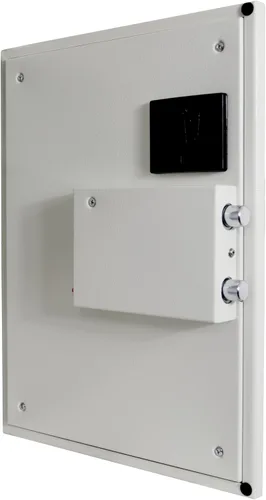 Vista 6 de Protex Safe Fingerprint Wall Safe (FW-1814Z), sistema de bloqueo de huellas dactilares, caja fuerte de pared resistente a robos, sistema de bloqueo