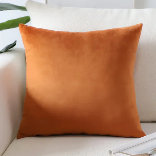Vista 42 de Artscope Fundas de almohada de terciopelo de lujo, fundas de almohada rectangulares decorativas, fundas de cojín suaves y sólidas para sofá