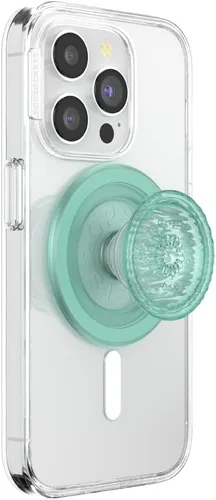 Vista 11 de PopSockets - Agarre para teléfono con soporte expandible, agarre adhesivo, suspiro azul