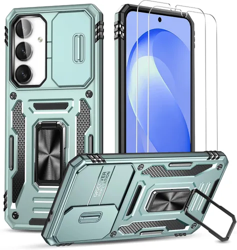 Vista 34 de Funda para teléfono Samsung Galaxy A15 5G, [protección contra caídas de grado militar de 15 pies]