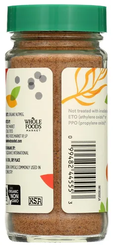 Vista 2 de 365 by Whole Foods Market, Nuez moscada orgánica molida, 1.87 onzas
