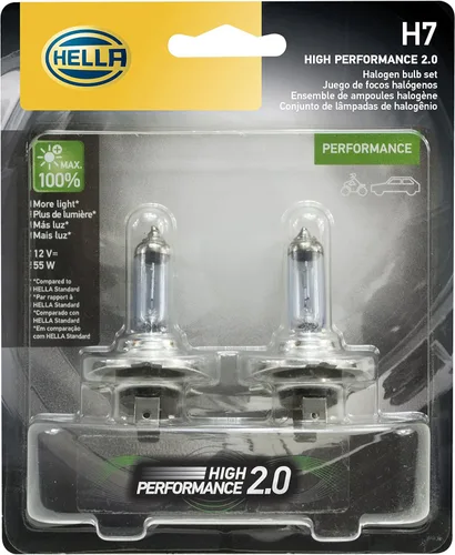 Vista 4 de HELLA - Foco de alto rendimiento H7 de 2.0 TB, 12 V, 55 W, paquete de 2